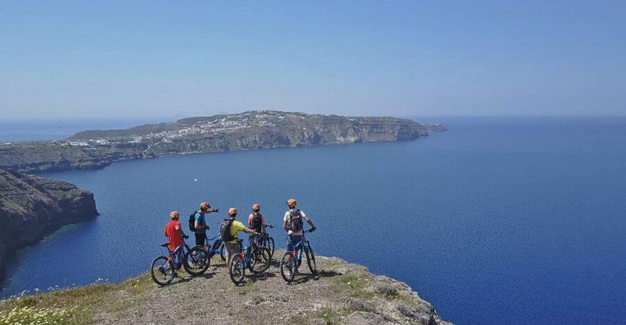 Santorini: Electric Mountain Bike Adventure - Old Paths Toward Emporeio