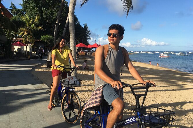 Sanur Village E-bike Tour: Family-Friendly Adventure - Beach lunch, coconut, and a finish before noon