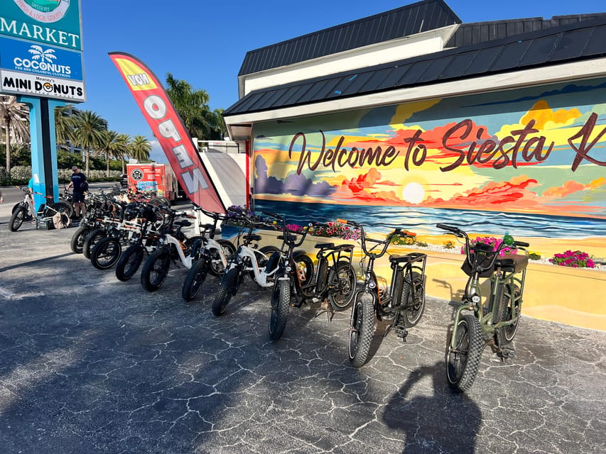 Sarasota: Siesta Key Electric Bike Sunset Tour - Key points at a glance