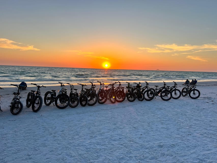 Sarasota: Siesta Key Electric Bike Sunset Tour - Booking, cancellation, and practical planning