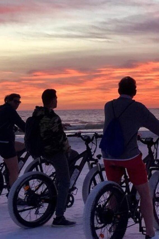 Sarasota: Siesta Key Electric Bike Sunset Tour - Riding the Siesta Beach stretch