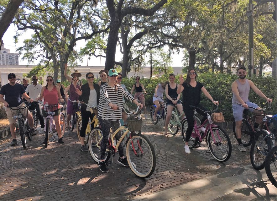 Savannah: Historical Bike Tour with Tour Guide - Weather is the big variable