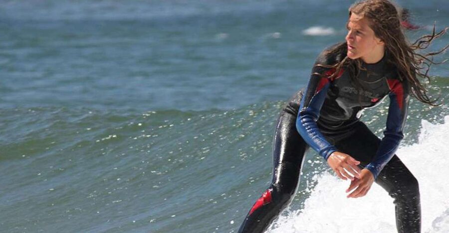 Self-Guided Bike to Surf"N"Food Pack - Changing from bicycle to surfboard