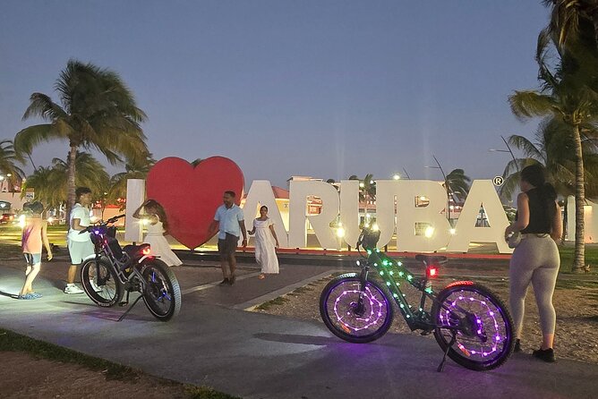 Semi-Private Christmas Edition Twilight Glow E-Bike Oranjestad - What the $95 price really covers