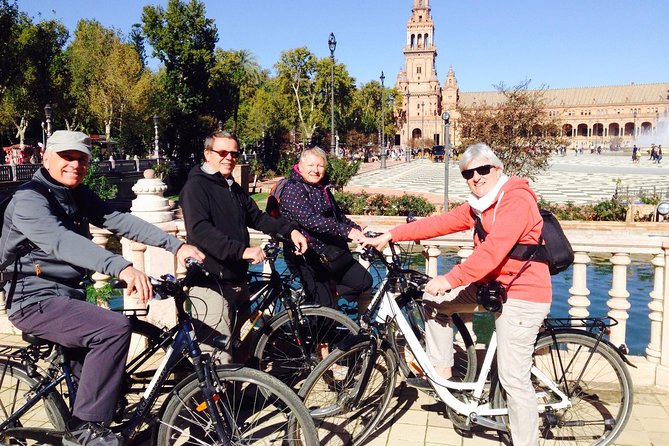 Seville Bike Tour with Full Day Bike Rental - Setting Out From Trajano Street