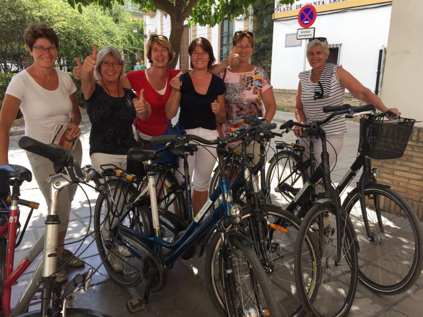 Seville: Relaxing Electric Bike tour with Tour Guide - Starting among the lanes of Barrio Santa Cruz