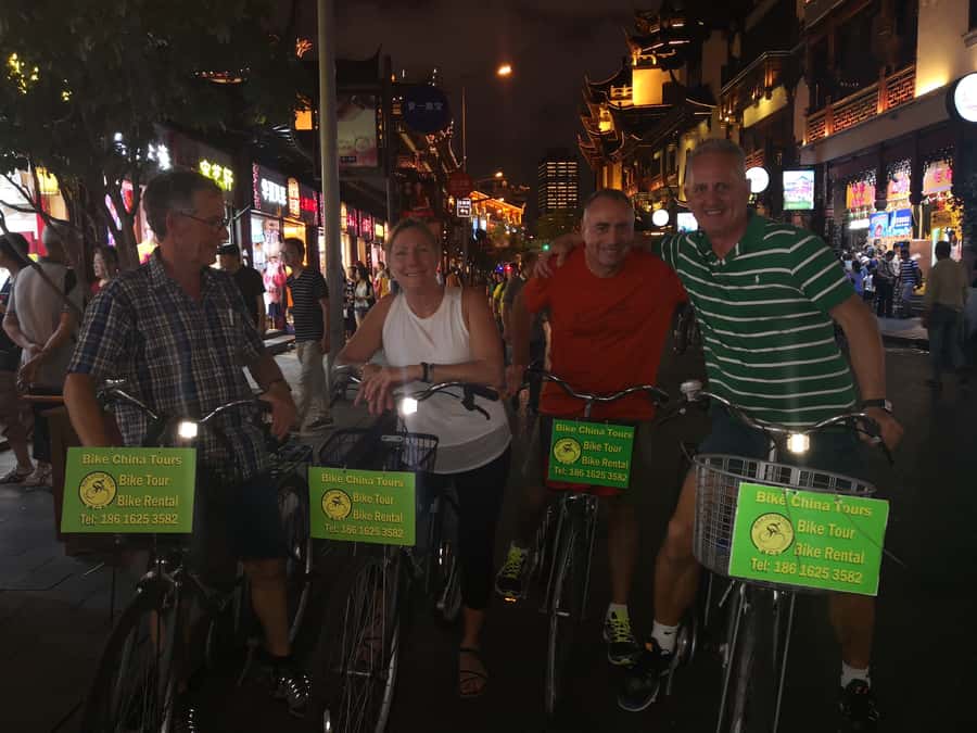 Shanghai: 4-Hour Nightlife Adventure & Tasting Bike Tour - From Xintiandi to the Former French Concession