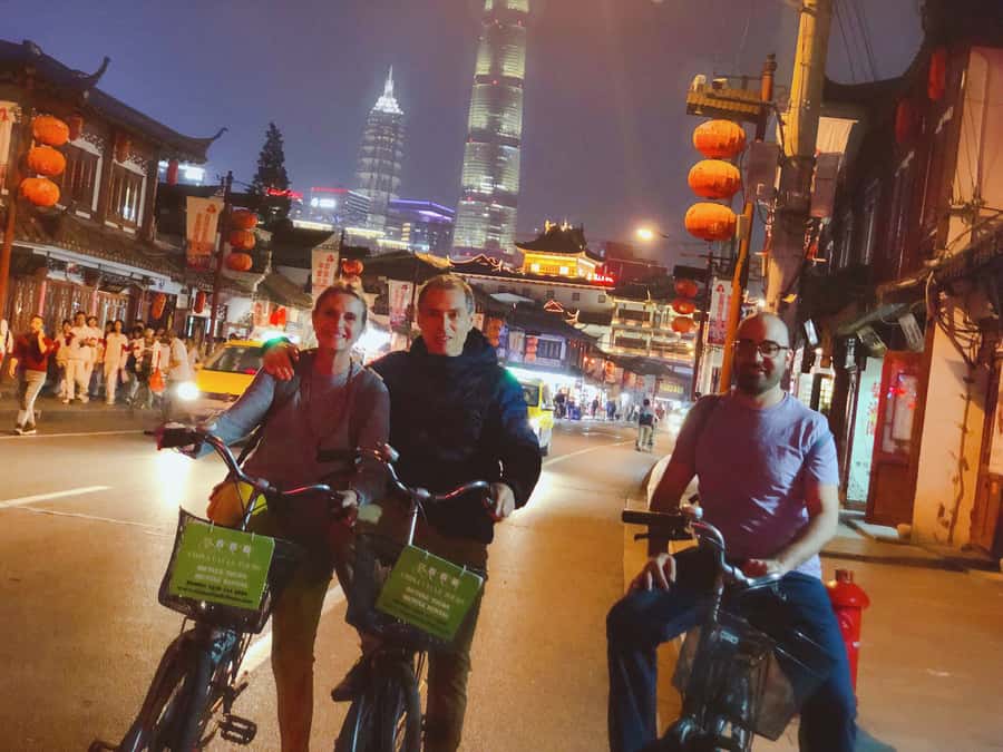 Shanghai Charming Night Small Group Bike Tour - Why a night bike ride works well in Shanghai