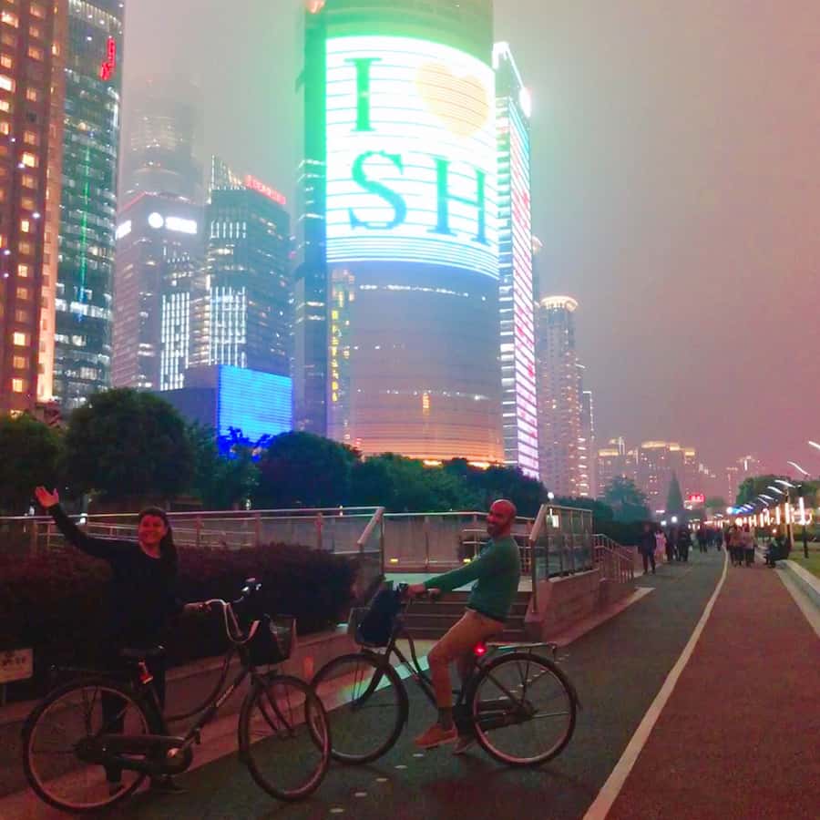 Shanghai Charming Night Small Group Bike Tour - Through the French Concession and old Shanghai streets