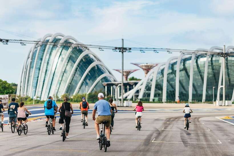 Singapore: Lion City Highlights Bike Tour - Merlion Park and Telok Ayer Market