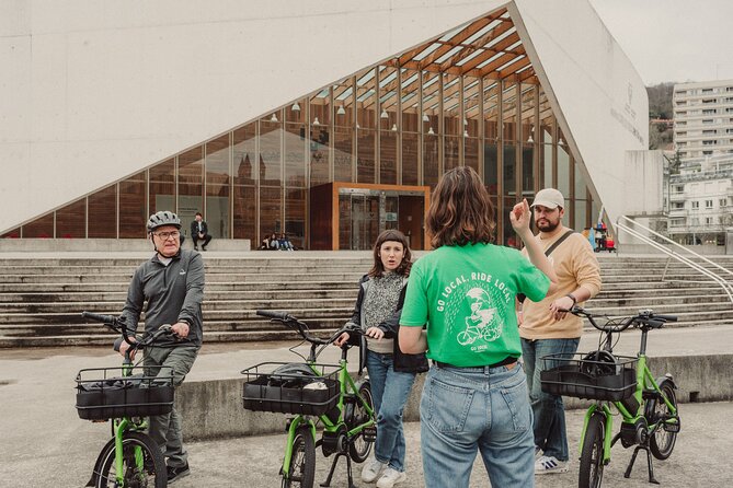 Small-Group Electric Bike Tour in San Sebastián - Crossing the river to Zurriola Beach