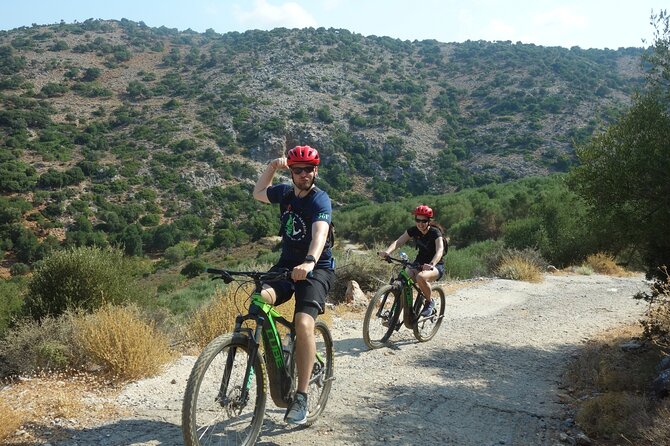 Small Villages and Cretan Nature. E-Bike tour - Dirt Tracks, Pastures, and the Eight Off-Road Kilometers