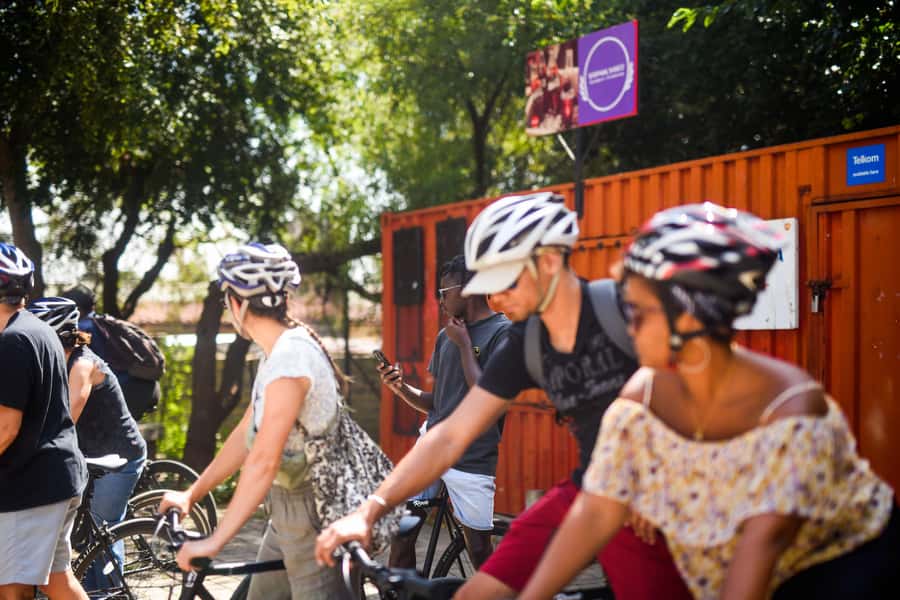 Soweto: Guided Bicycle Tour with Lunch - Mzimhlophe and the women’s hostel