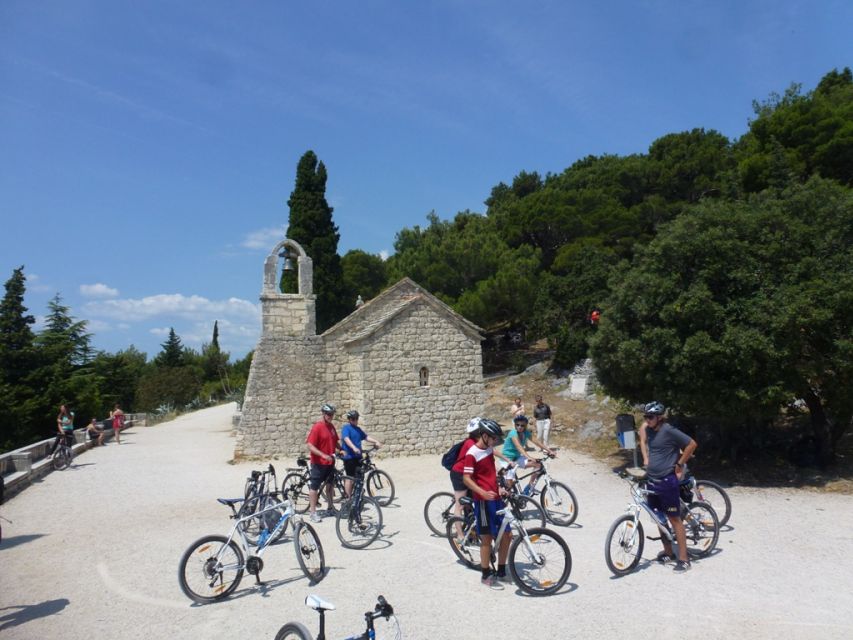 Split 3-Hour Guided Bike Tour - Chapel, cave, and the 178-meter viewpoint