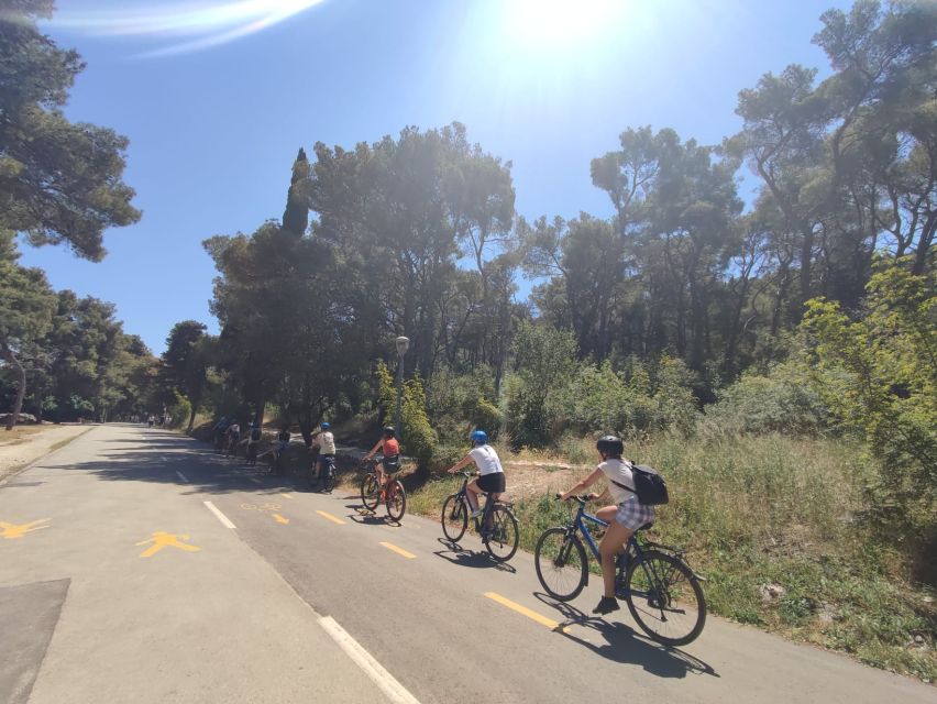 Split: Old Town and Marjan Park Bike Tour - Beaches and historic sights along the park route