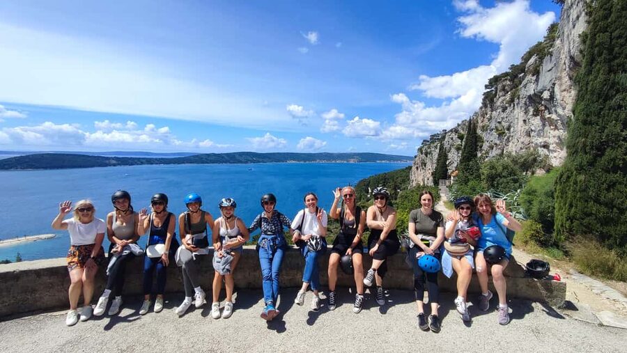 Split: Old Town and Marjan Park Bike Tour - Matejuška offers the strongest photo stop