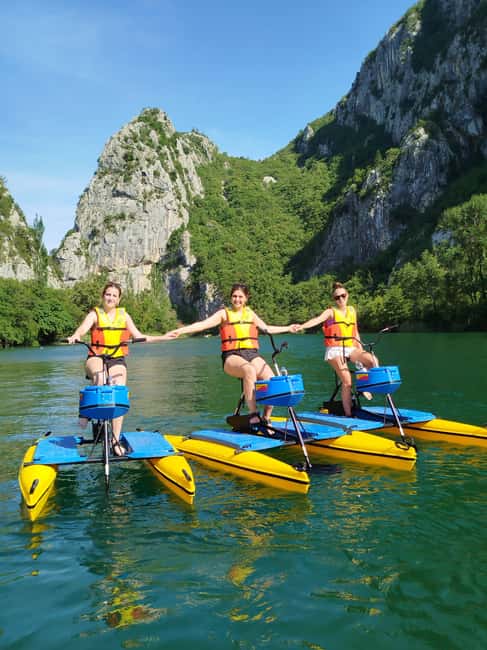Split/Omiš: Cetina River Water Bike Safari - Why ride a bicycle on the Cetina?