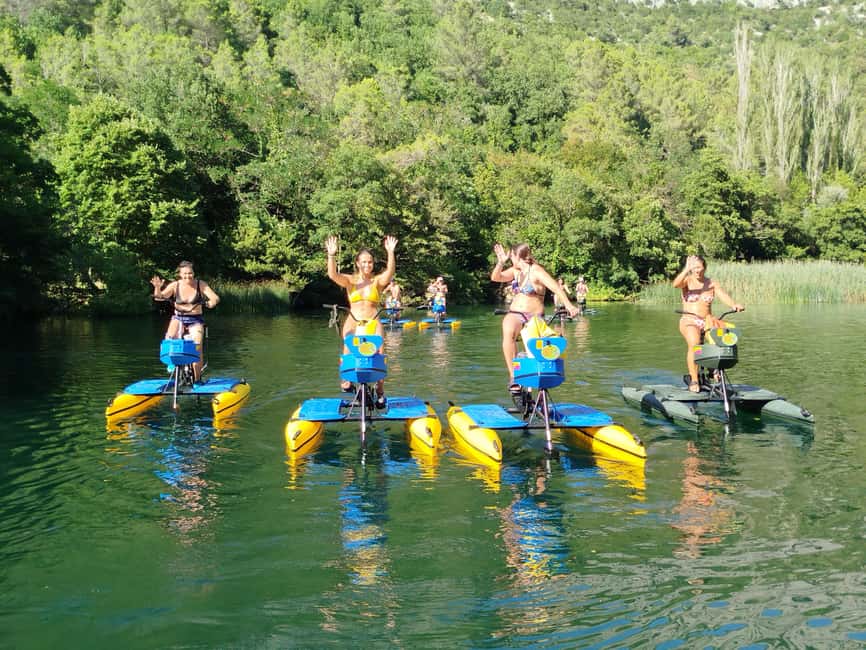 Split/Omiš: Cetina River Water Bike Safari - The first four kilometers downriver