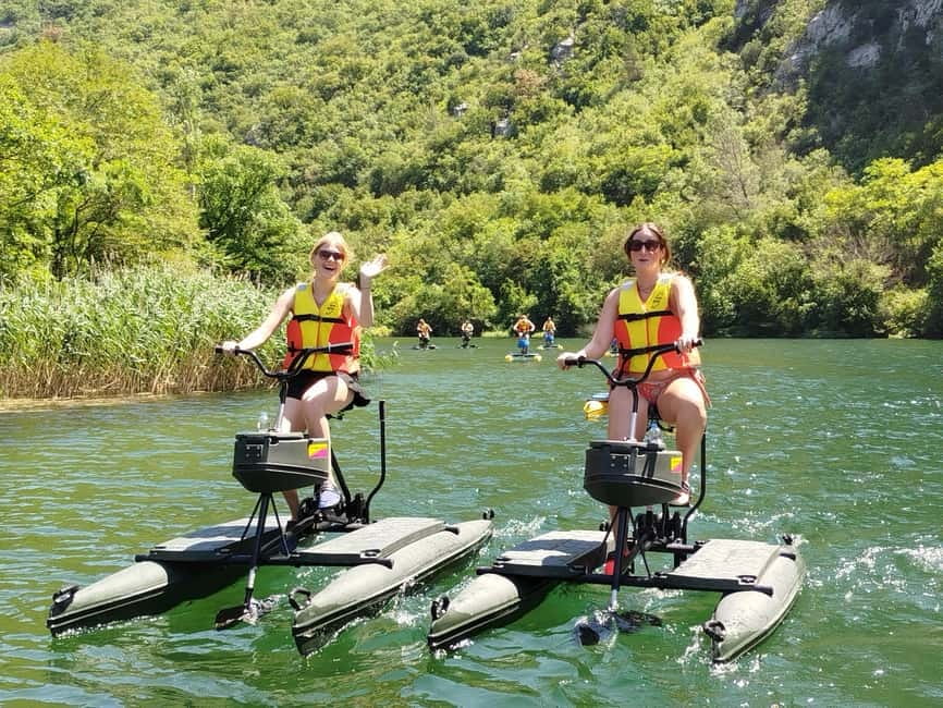Split/Omiš: Cetina River Water Bike Safari - Starting 5 kilometers from Omiš