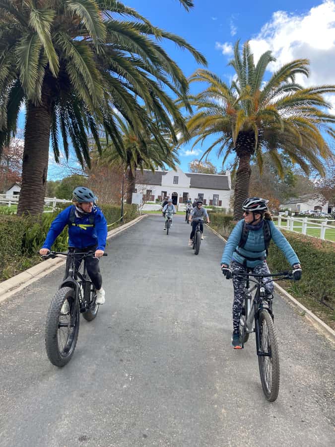 Stellenbosch: Countryside Banhoek valley E-Bike Wine Tour - The First Ride From Banhoek Chilli Oil Company