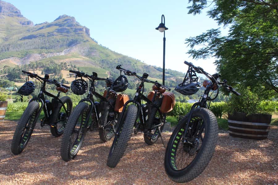 Stellenbosch: Countryside Banhoek valley E-Bike Wine Tour - Why an E-Bike Makes Sense Here