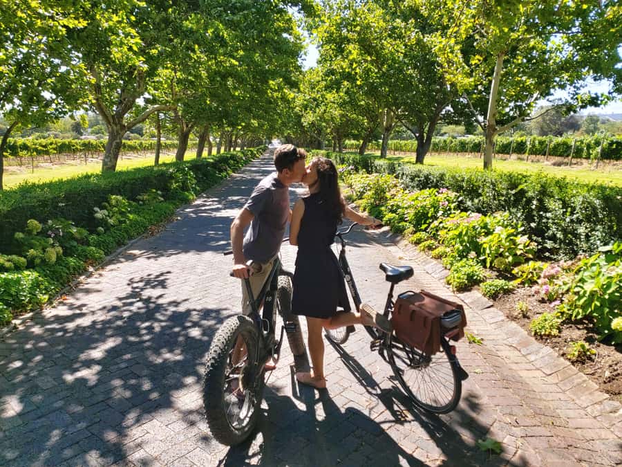 Stellenbosch: Wine Farm E-Bike Guided Tour - Starting at Lanzerac and getting set up