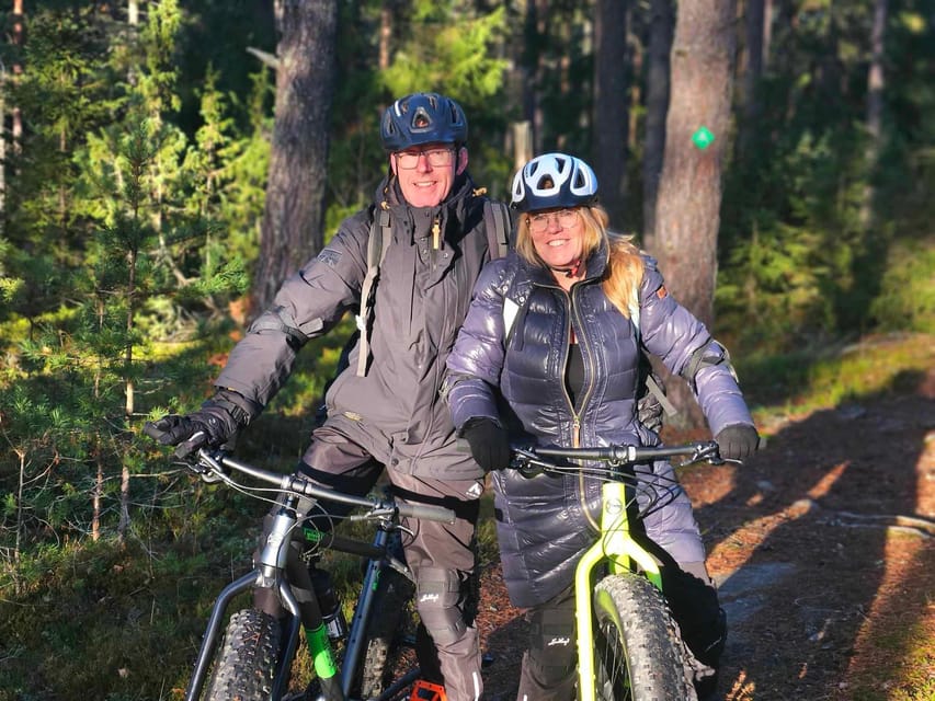 Stockholm: Fat Bike Forest Adventure with Lunch and Sauna - Leaving Stockholm for Kallhäll’s forests