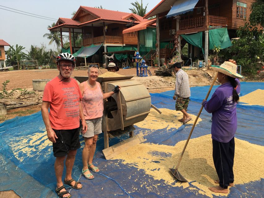 Sukhothai: Half-Day Countryside Bike Tour - Seeing how traditional rice whiskey is made