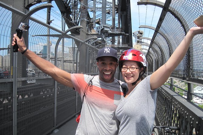 Sydney Bike Tours - Crossing the Harbour Bridge, when your route allows it