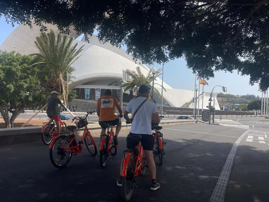 Tenerife: Guided Historical Bike Tour with E-Bike Option - Auditorio de Tenerife and the route’s visual high point