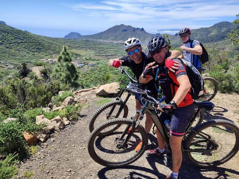 Tenerife: premium e-bike ride at Chineyro volcanic area - Climbing from Santiago del Teide