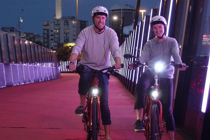 The City Lights: a unique electric bike tour of Auckland by night! - Starting at Princes Wharf with a proper bike briefing
