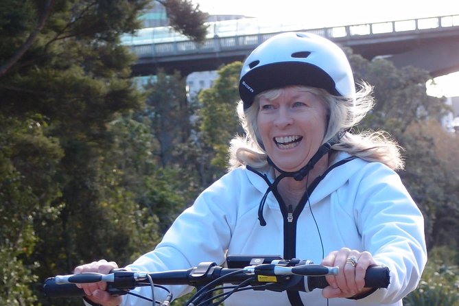 The Classic: our most popular electric bike tour of Auckland's Highlights - Silo Park and views toward Westhaven