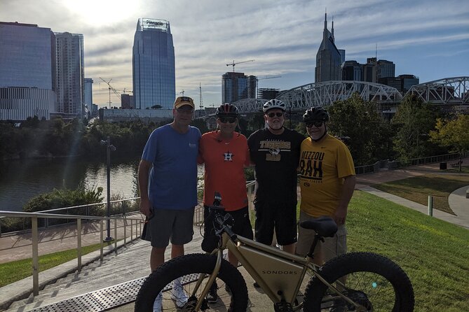 The Original Music City Electric Bicycle Guided City Tour 16miles - Wedgewood Houston and the route’s creative side