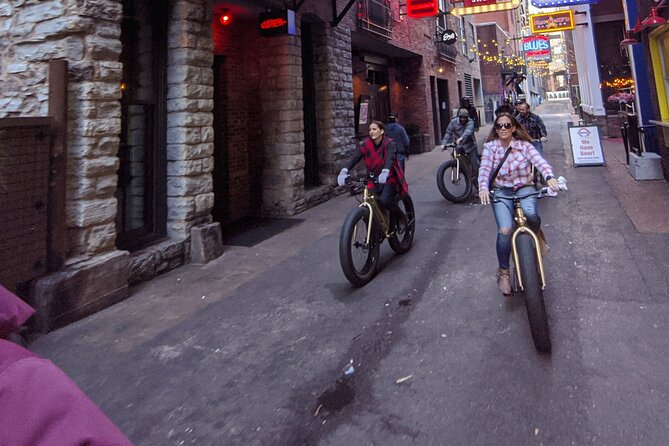 The Original Music City Electric Bicycle Guided City Tour 16miles - What the $129 price really buys you