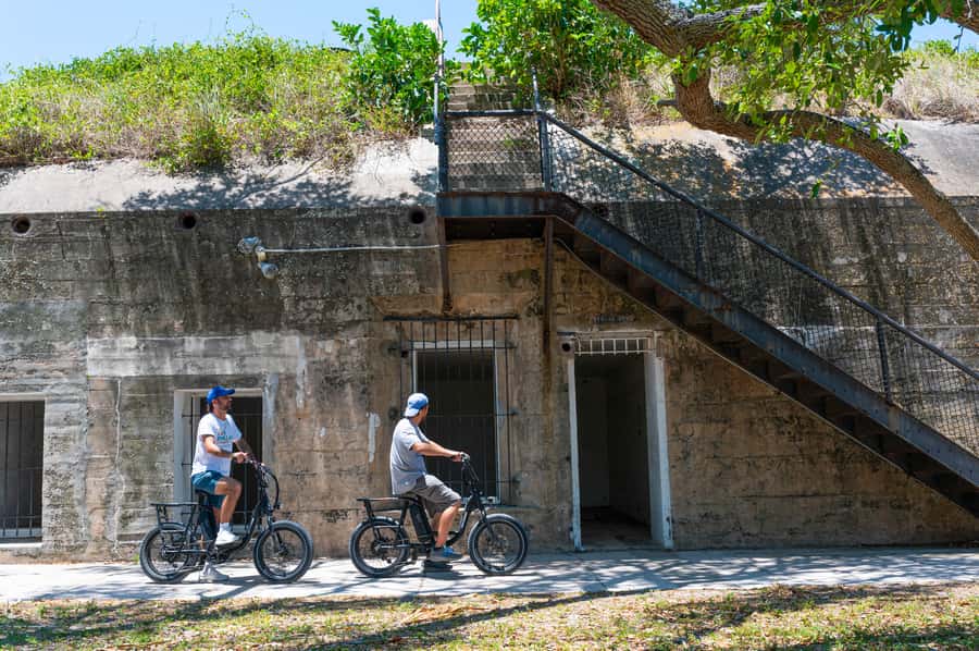 Tierra Verde: Fort De Soto Beach Guided E-Bike Nature Tour - Starting at the Fort De Soto boat ramps