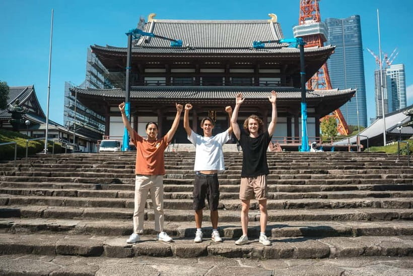 Tokyo: 3-Hour Bike or E-Bike Tour of City's Hidden Gems - Starting near Daimon and Zojo-ji Temple