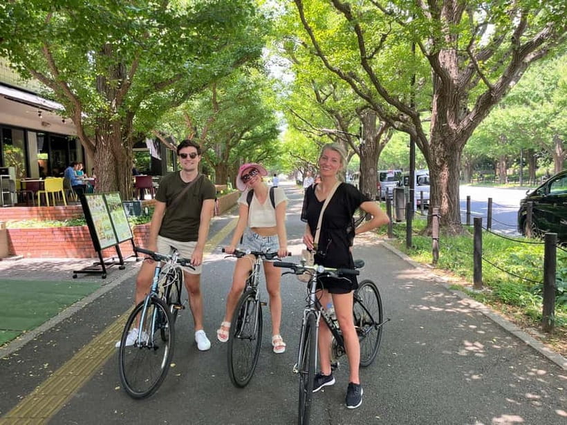 Tokyo Bike Tour: Shibuya, Harajuku & Hidden Gems - Yoyogi Park and the approach to Shibuya