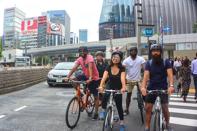 Tokyo Guided Small-Group Biking Tour - Ginza and the Imperial Palace moats