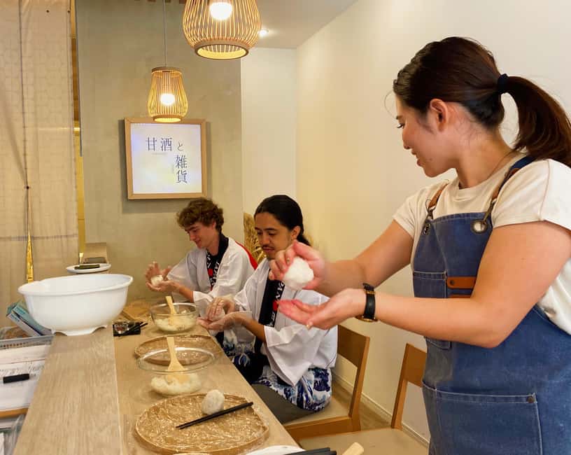 Tokyo: Rice Ball Making Class - Key points at a glance