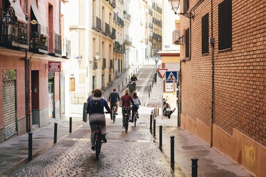 Top highlights of Madrid Bike Tour- 3hrs (e-bike optional) - The Temple of Debod and Madrid’s wider view