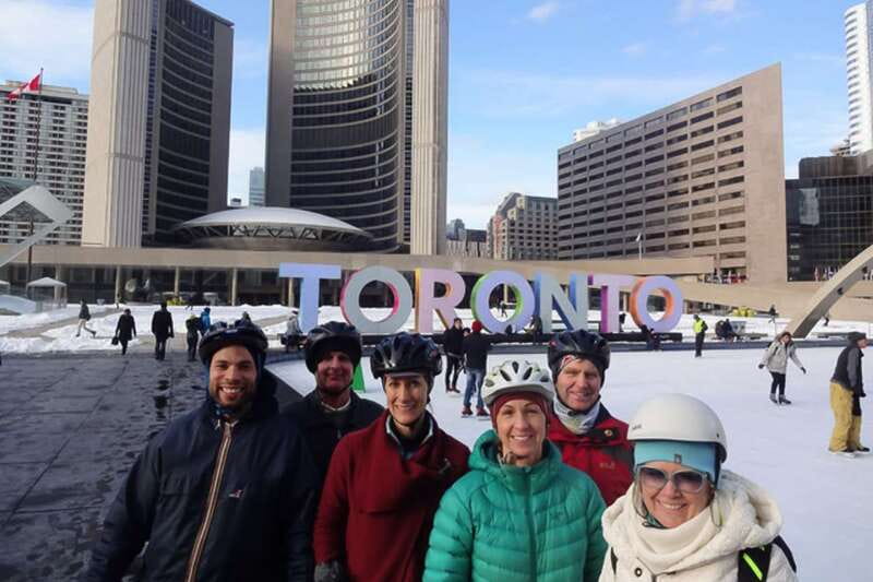 Toronto: Heart of Downtown 3.5-Hour Bike Tour - City Hall, Eaton Centre, Dundas Square, and Massey Hall