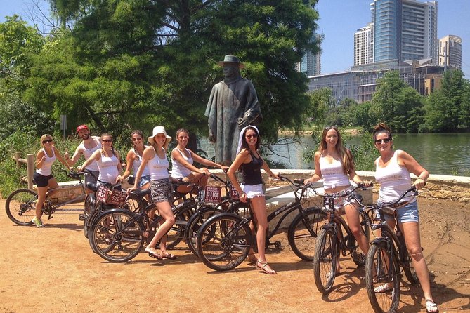 Town Lake Trail Bike Tour in Austin - The first minutes on the hike-and-bike trail