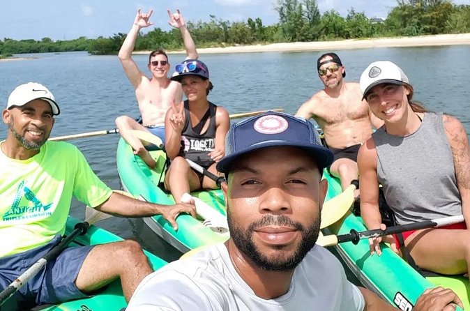 TRIPLE ACTIVITY TOUR, Bike Kayak Hike, ANTIGUA - Fort James and the short walk