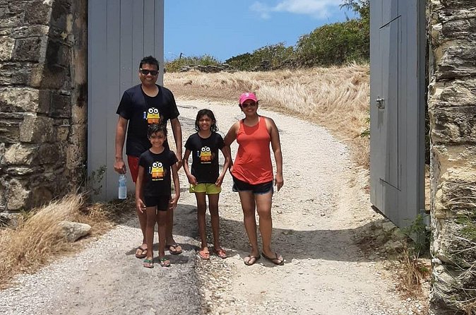 TRIPLE ACTIVITY TOUR, Bike Kayak Hike, ANTIGUA - Cycling back through town