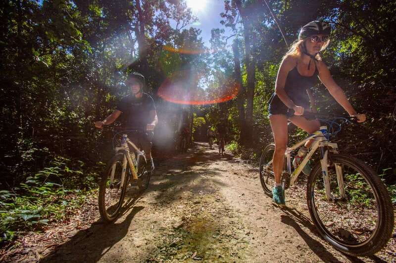 Tulum: Cenote Trail Bike Tour - Cenote Escondido: Snorkeling in a Quieter Setting