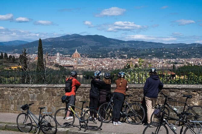 Tuscany Bike Tour with Wine, Oil and Food in the Florentine Hills - The farm stop, Chianti, and a proper Tuscan snack