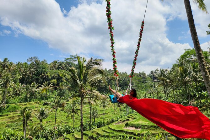 Ubud: Zipline, Bali Swing, and Sky Bike in a Private Rice Terrace - The rice-field walk adds a useful dose of Bali