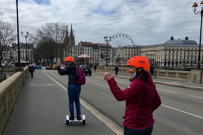 Unusual and ecological ride on a Segway and electric bike in Bayonne - Arenes de Bayonne and time for a local drink