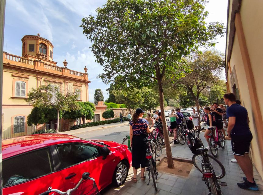 Valencia: City Highlights Guided Bike Tour - Crossing toward the City of Arts and Sciences